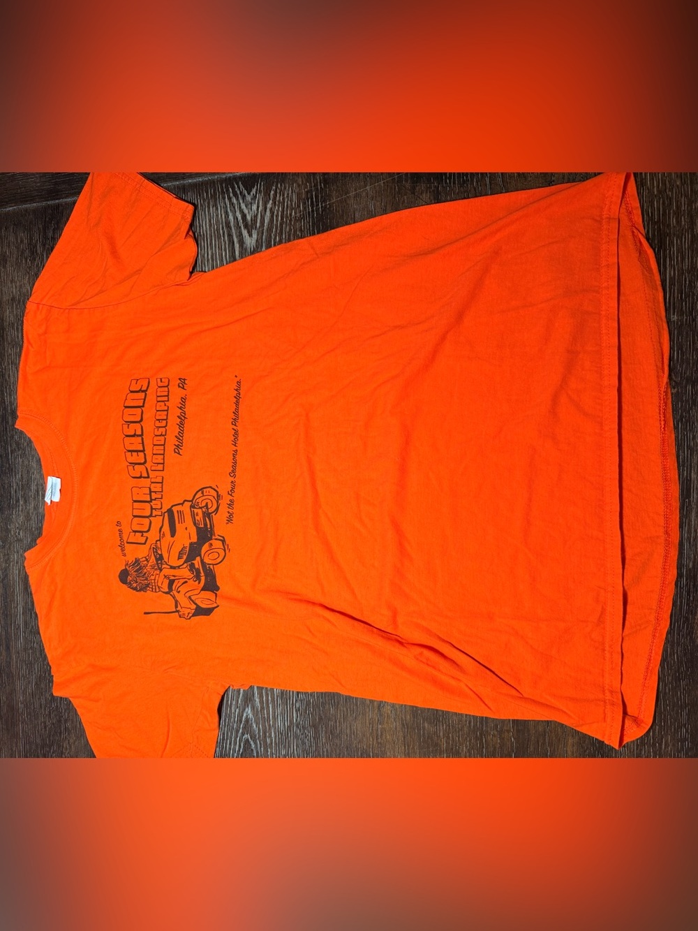 Four seasons funny t-shirt size large